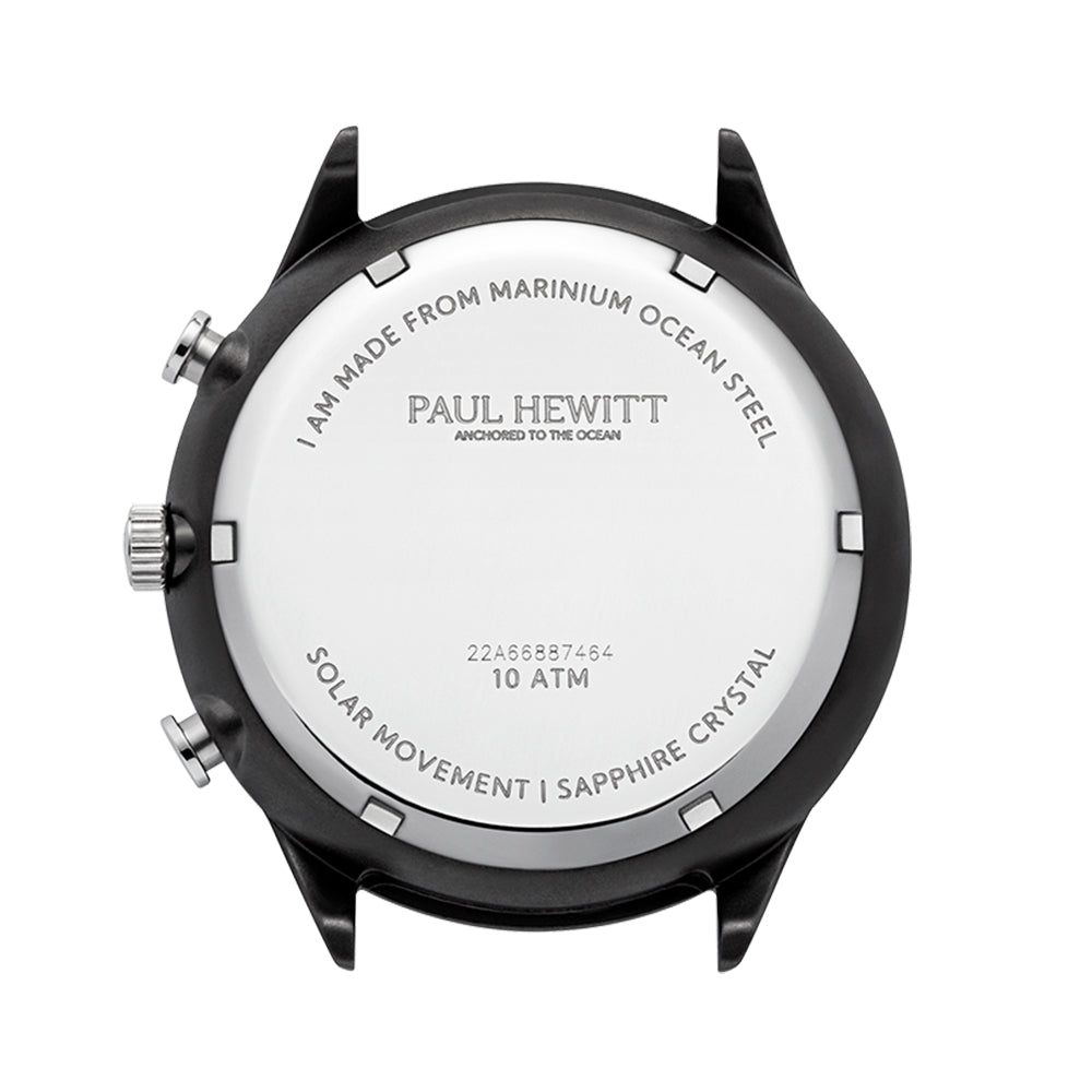 PAUL HEWITT Solar Chrono Black PH - W - 0299 - Lam Workshop