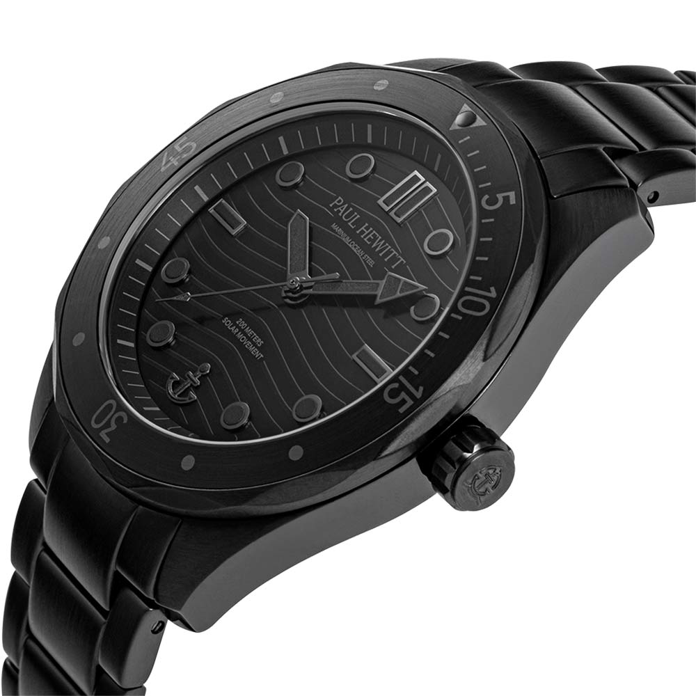 PAUL HEWITT Solar Ocean Diver Black PH - W - 0329 - Lam Workshop