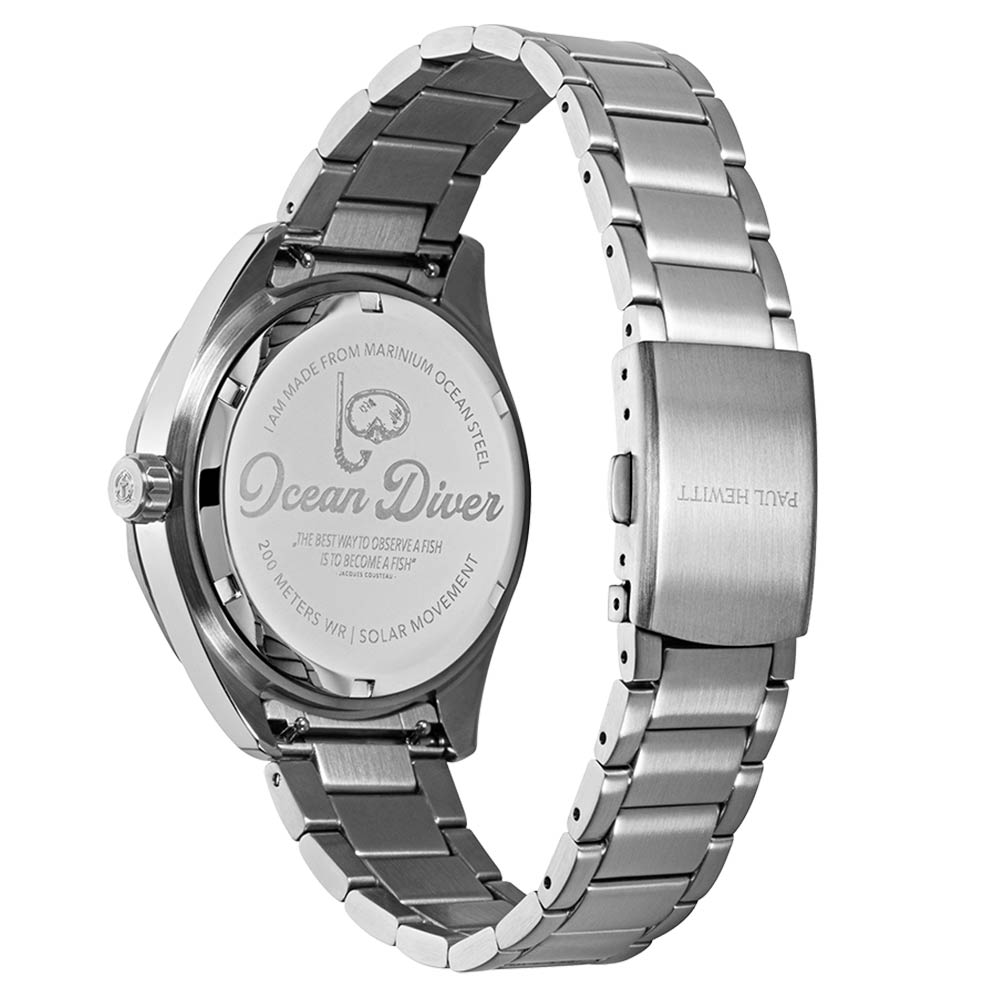 PAUL HEWITT Solar Ocean Diver Silver Blue PH - W - 0327 - Lam Workshop