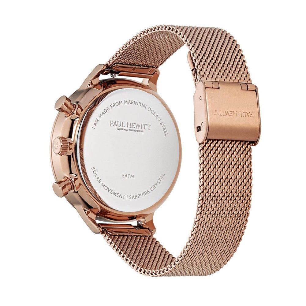 PAUL HEWITT Solar Oceanpulse Rose Gold White PH - W - 0307 - Lam Workshop