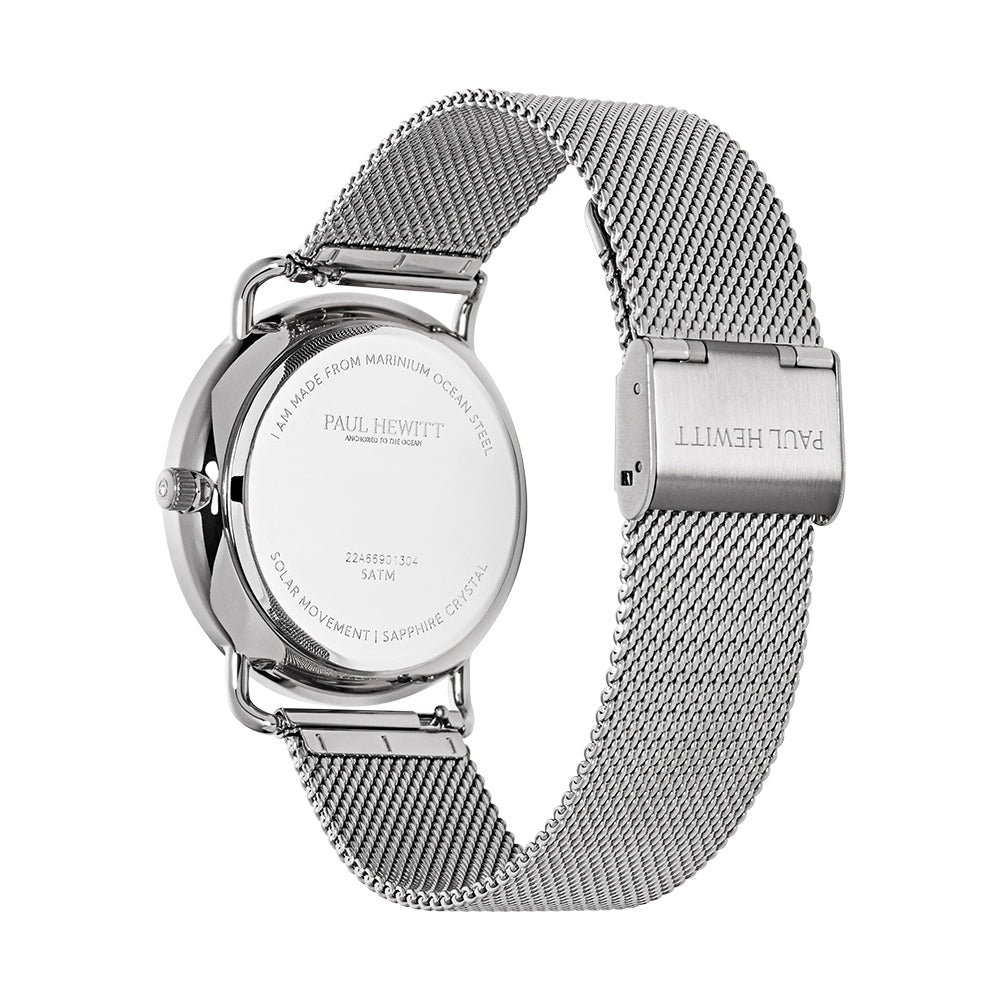 PAUL HEWITT Solar Sailor 39mm Sliver White PH - W - 0324 - Lam Workshop