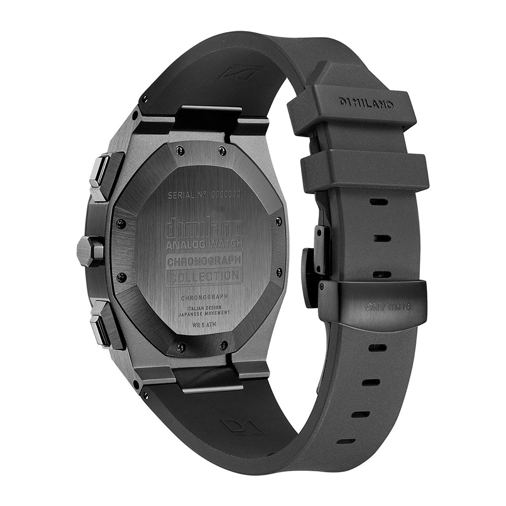 D1 MILANO Chronograph Rubber Rush Grey CHRJ02