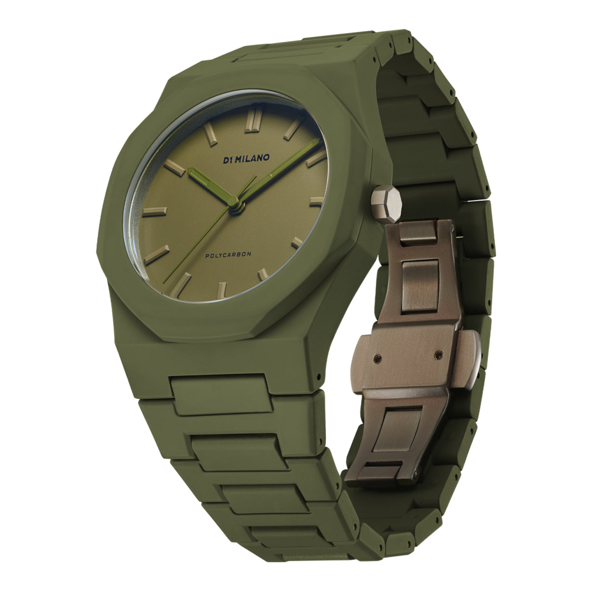 D1 MILANO Polycarbon Military Green PCBJ22