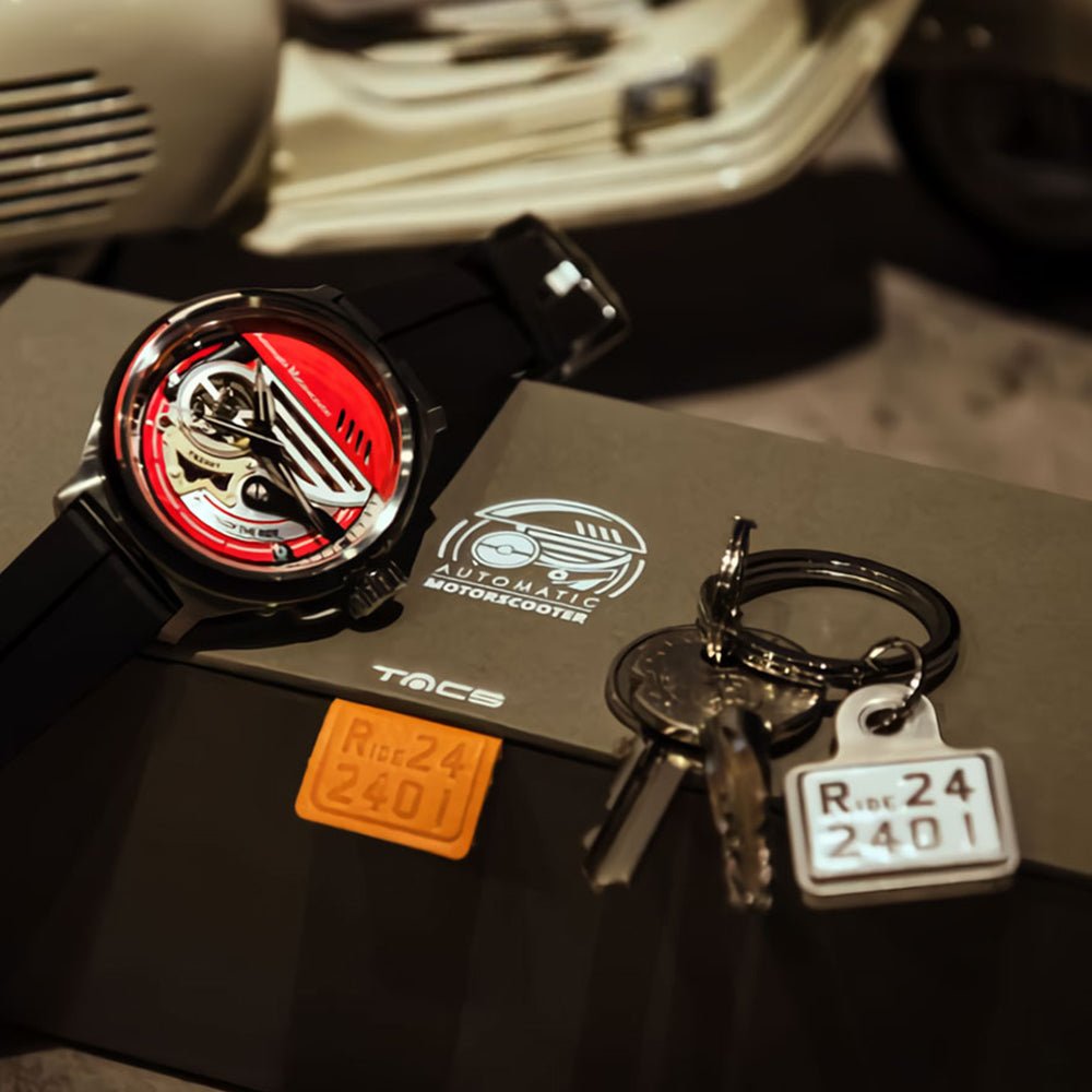 TACS Automatic Motorscooter Rosso Red TS2401B - Lam Workshop