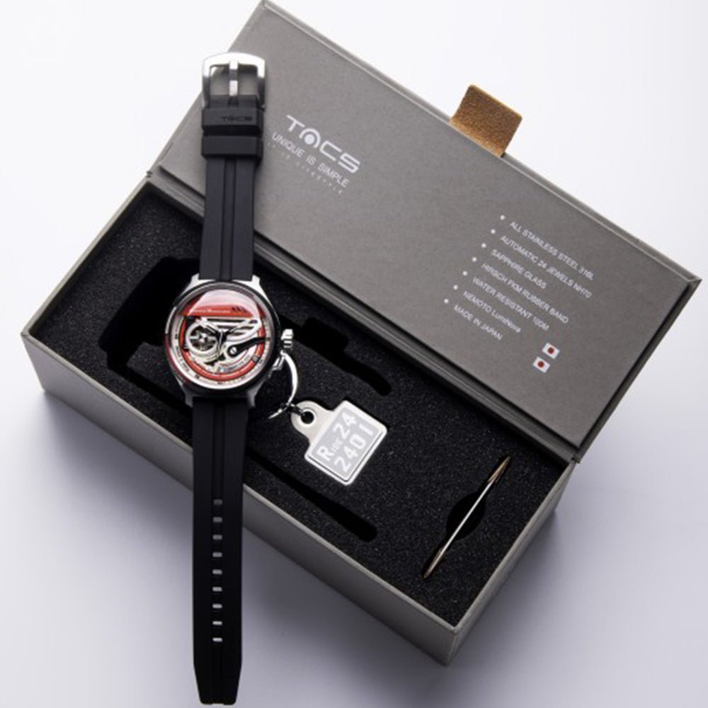 TACS Automatic Motorscooter Rosso Red TS2401B - Lam Workshop