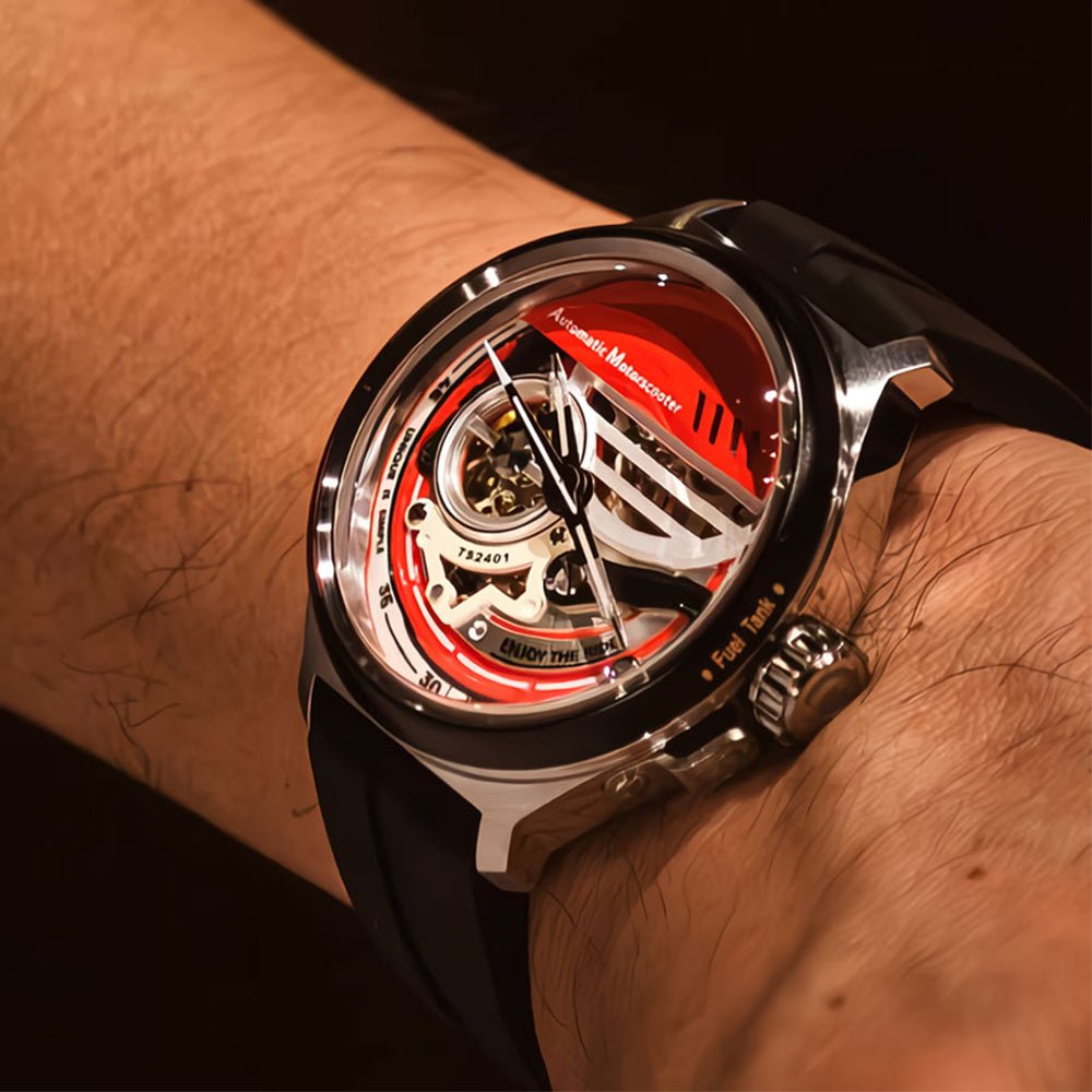 TACS Automatic Motorscooter Rosso Red TS2401B - Lam Workshop