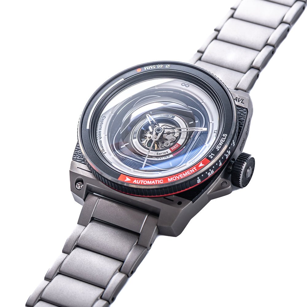TACS Automatic Vintage Lens III Series RED Titanium TS2502A - Lam Workshop