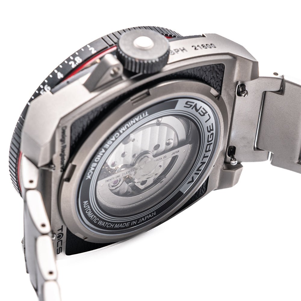 TACS Automatic Vintage Lens III Series RED Titanium TS2502A - Lam Workshop