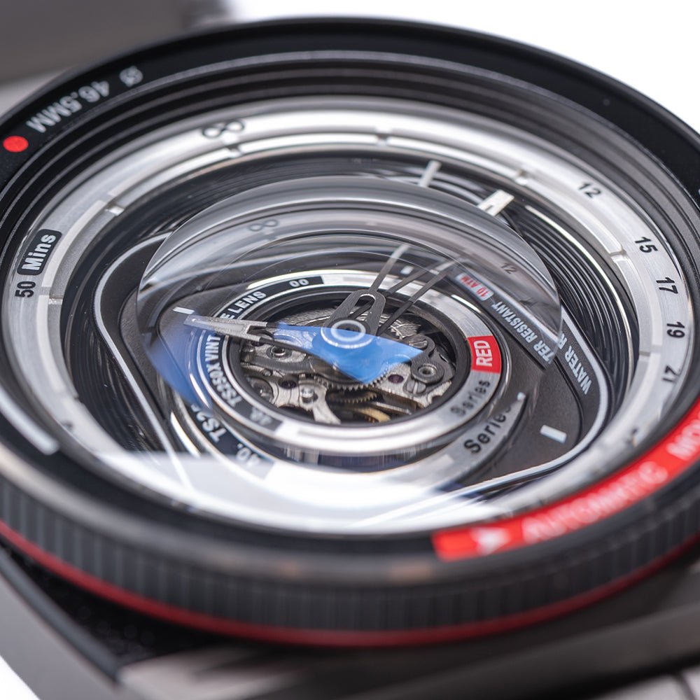 TACS Automatic Vintage Lens III Series RED Titanium TS2502A - Lam Workshop