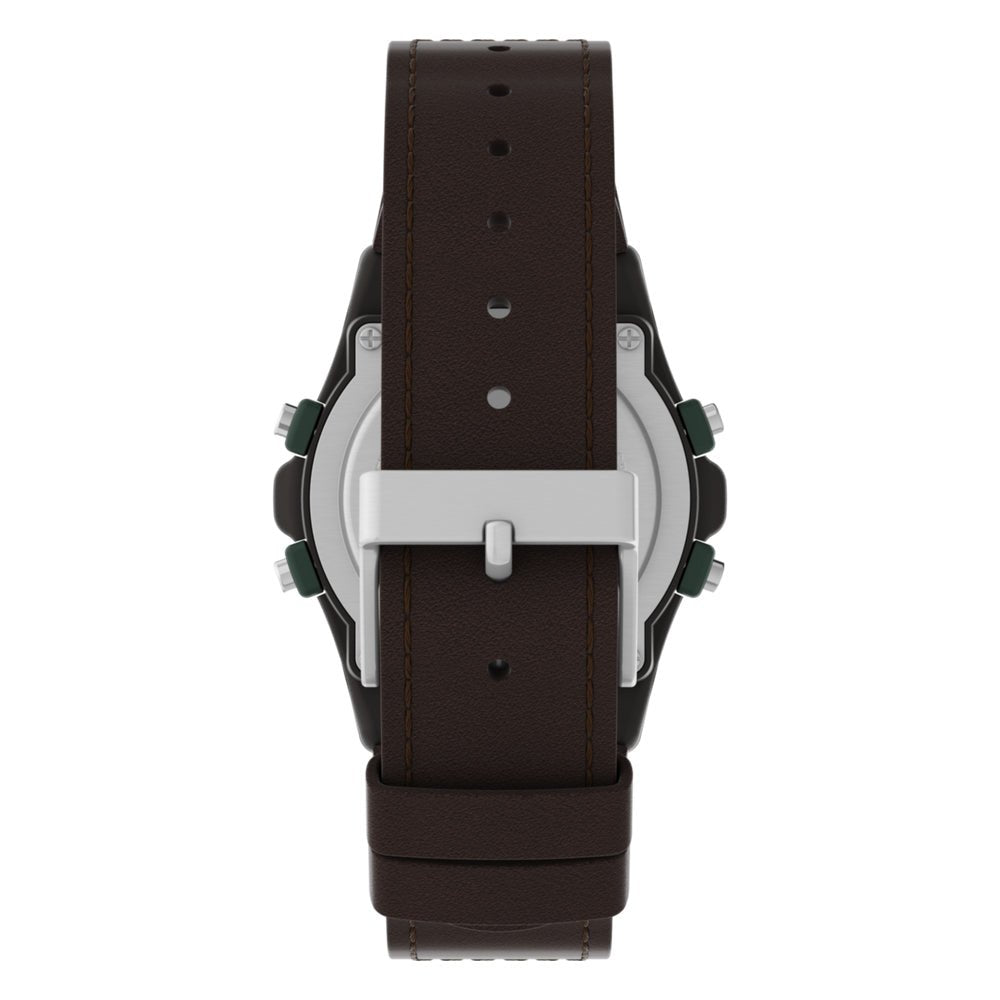 TIMEX Atlantis 40mm Digital Fabric and Leather Strap TW2V44300 - Lam Workshop