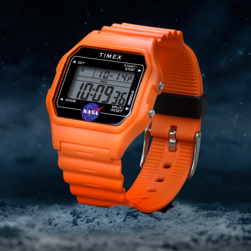TIMEX Main Street NASA Artemis Digital Orange TW2Y133 - Lam Workshop