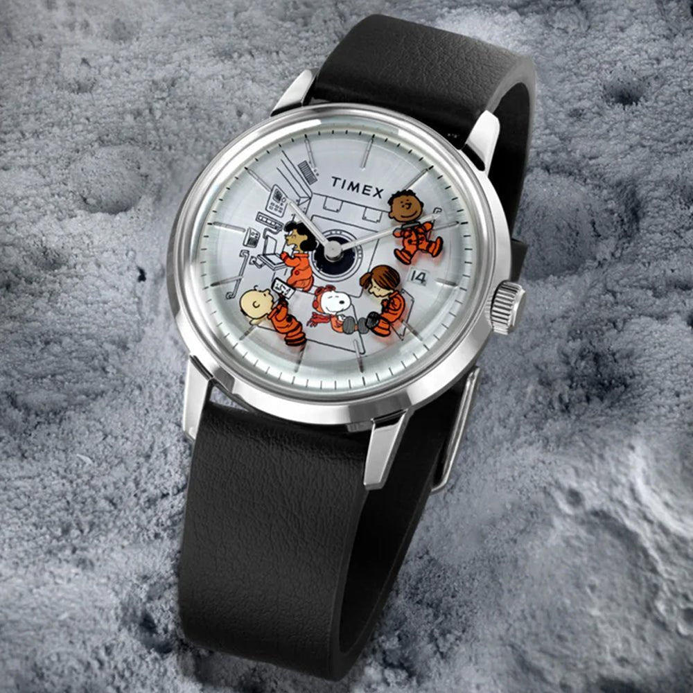 TIMEX Marlin x Peanuts® Snoopy Automatic Space 40mm TW2W872 - Lam Workshop