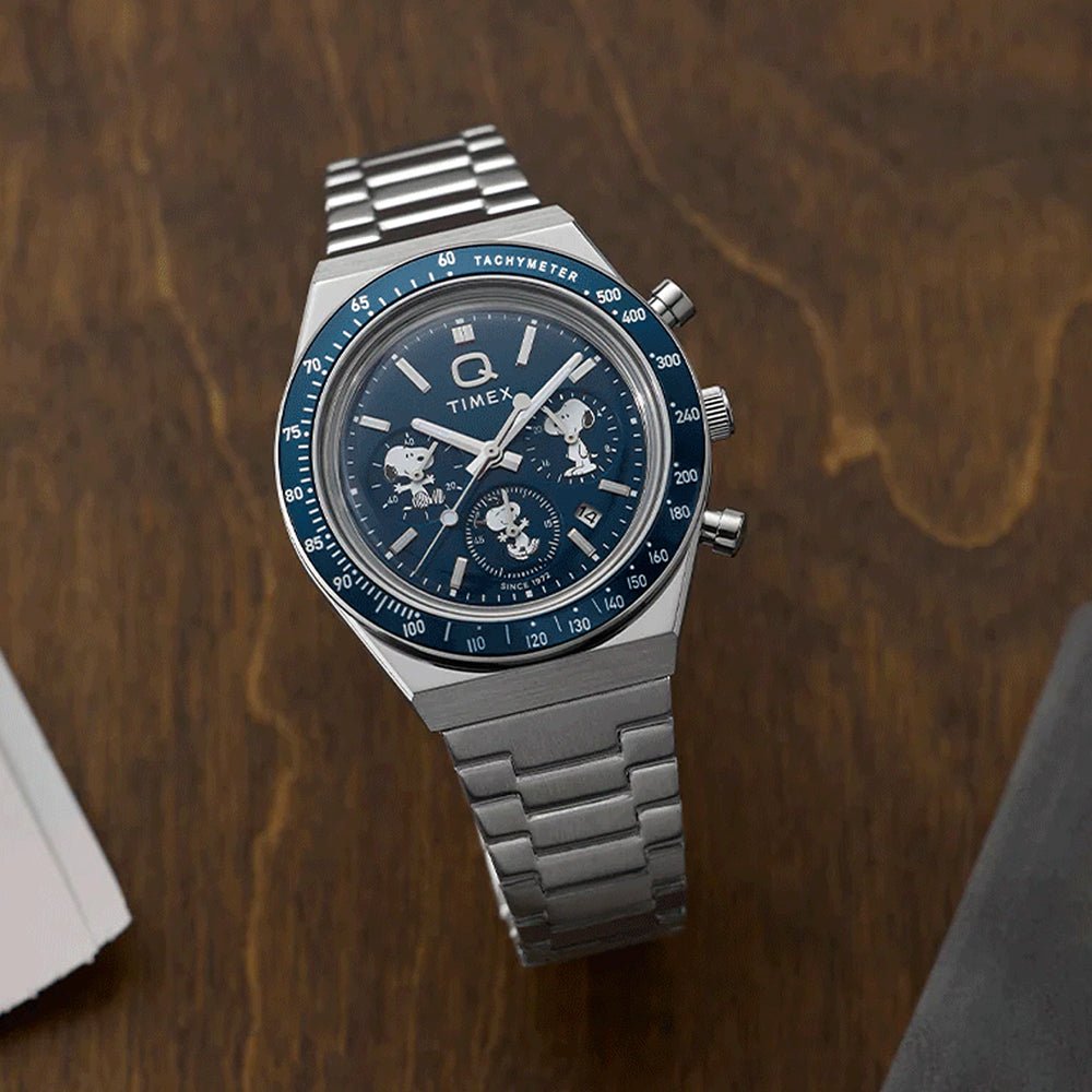 TIMEX Q Timex Chronograph x Peanuts® Snoopy TW2Y453 - Lam Workshop