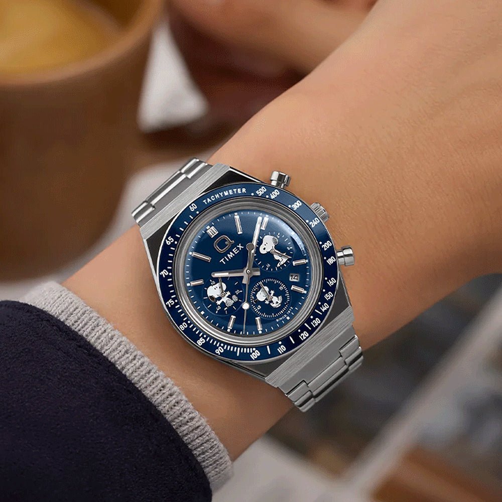 TIMEX Q Timex Chronograph x Peanuts® Snoopy TW2Y453 - Lam Workshop