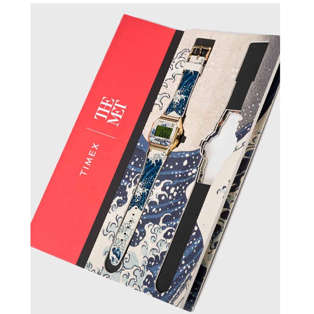 TIMEX x The MET Hokusai Digital Multicolor TW2W25200 - Lam Workshop