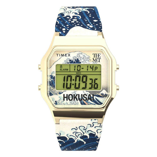 TIMEX x The MET Hokusai Digital Multicolor TW2W25200 - Lam Workshop