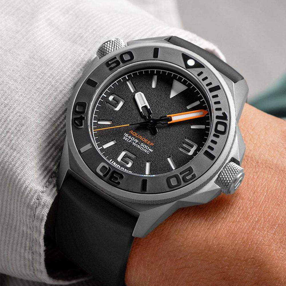 UNDONE Aquadeep Signal Black Automatic AQD - 369 - BLK - Lam Workshop