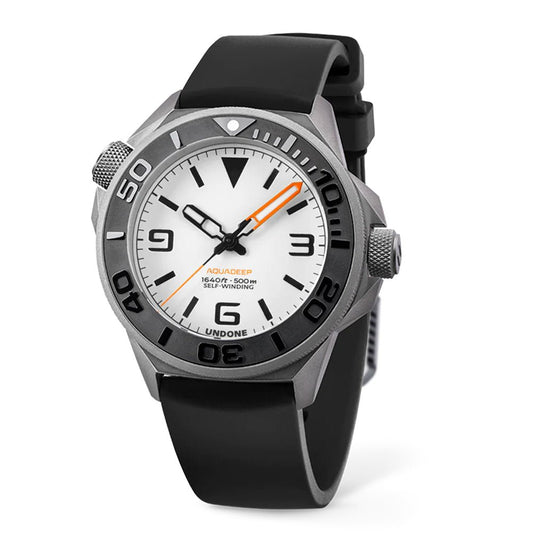 UNDONE Aqualume Black Rubber Automatic AQD - RBR - BLK - Lam Workshop