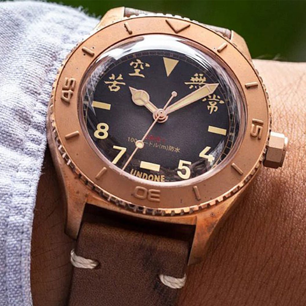 UNDONE Basecamp Bronze "Kyoto Ghost" Automatic BCB - KTG - BLK - Lam Workshop