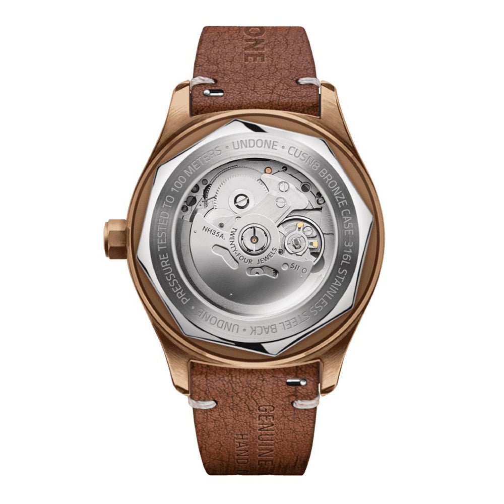 UNDONE Basecamp Bronze "Kyoto Ghost" Automatic BCB - KTG - BLK - Lam Workshop