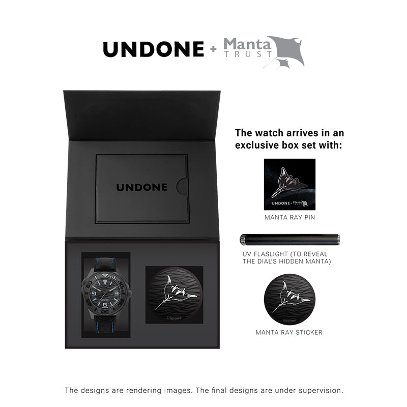 UNDONE X MANTA TRUST Aqua Carbon Maggy COL - AQD - MAT - Lam Workshop