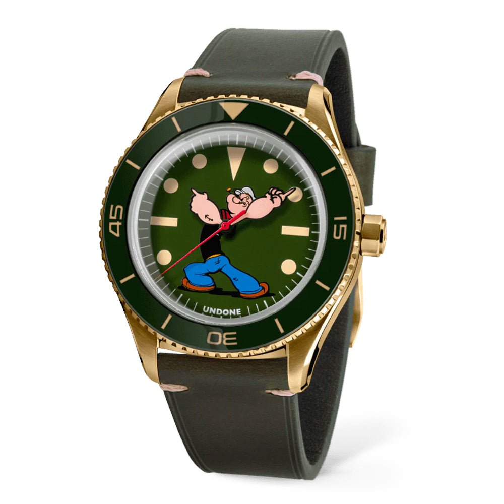 UNDONE x Popeye™ Seaweed Automatic COL - POP - SLM - GRN - Lam Workshop