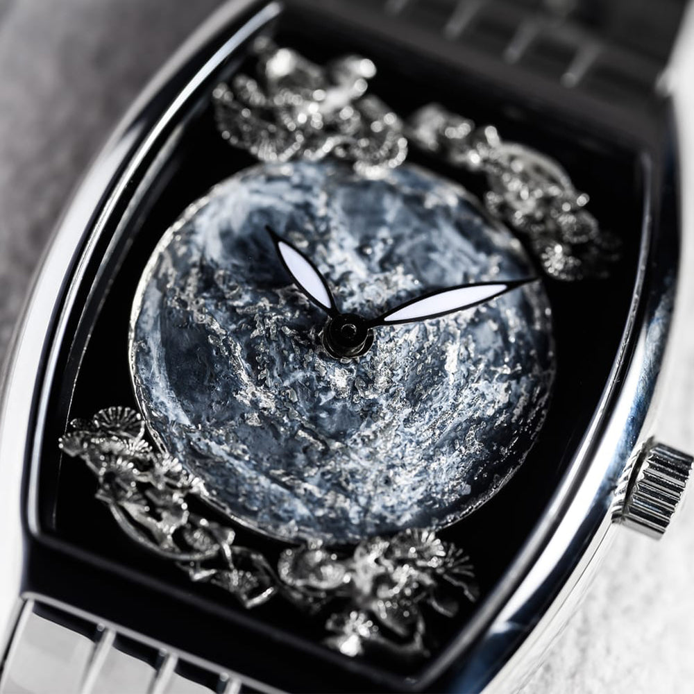 BARDS' WHISPER Chengtianfu Rhyme Watch "Moonscape Bon Pine" | Sterling silver model (pre-order)