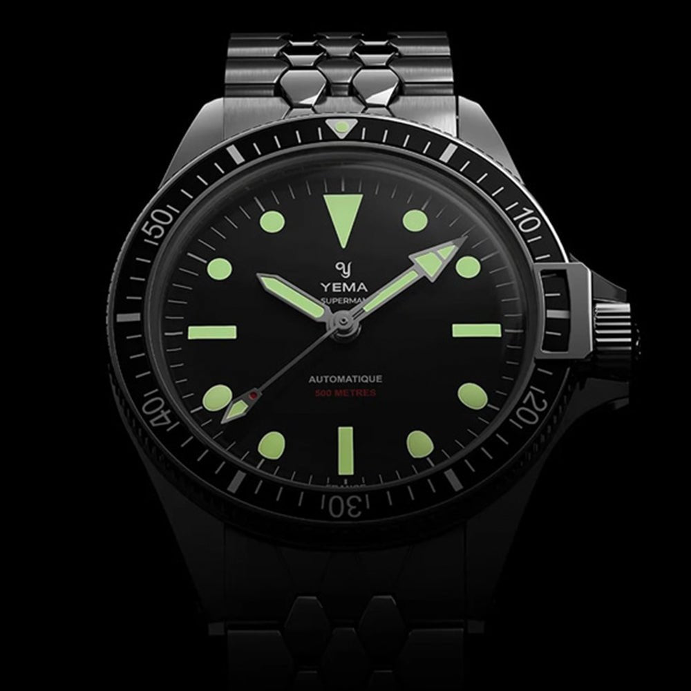 YEMA Superman 500 39mm Scales Bracelet YSUP22A39 - AM2S - Lam Workshop