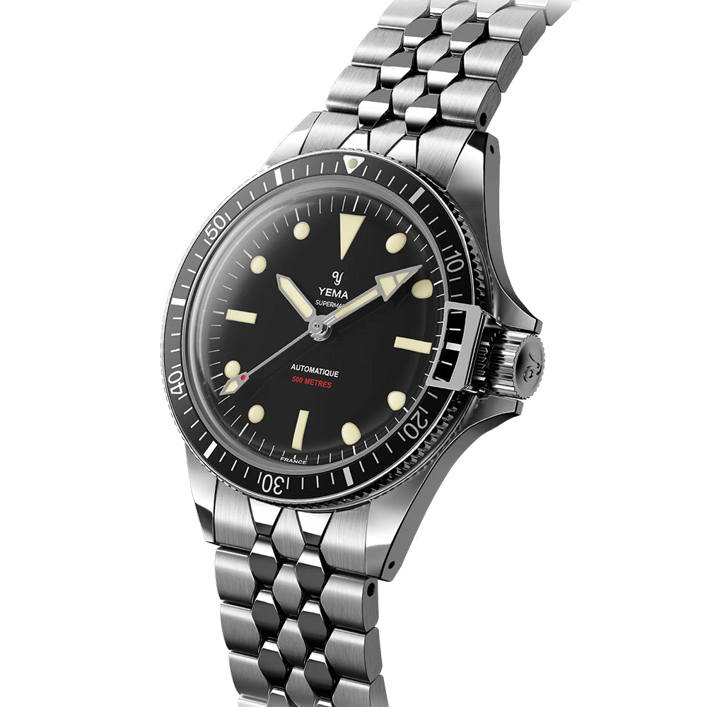 YEMA Superman 500 39mm Scales Bracelet YSUP22A39 - AM2S - Lam Workshop