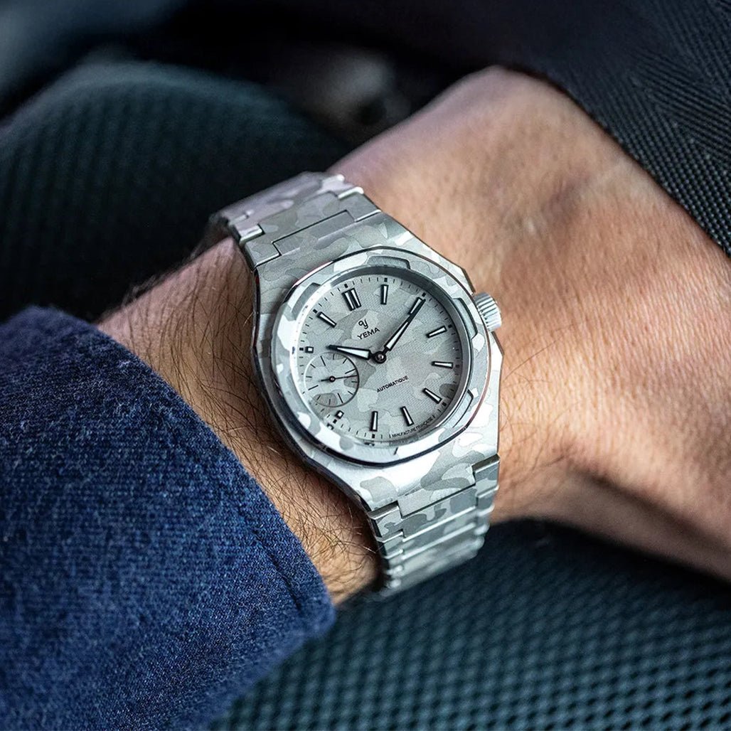YEMA Wristmaster Slim Small Seconds CMM.29 Camo 76.26.29.09.SN.M - Lam Workshop
