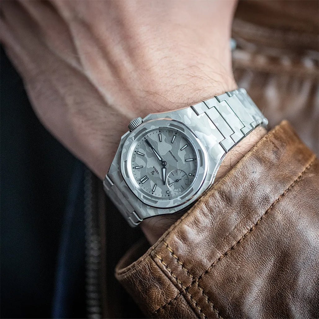 YEMA Wristmaster Slim Small Seconds CMM.29 Camo 76.26.29.09.SN.M - Lam Workshop