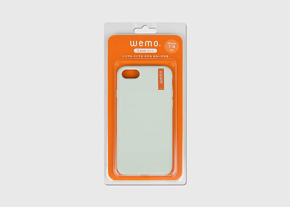 Japan "Wipe" WEMO Memo iPhone Phone Case 【Compatible Models iPhone 7 / 8 / X / XR / XS / 11 / 11 Pro / 12 / 12Pro】