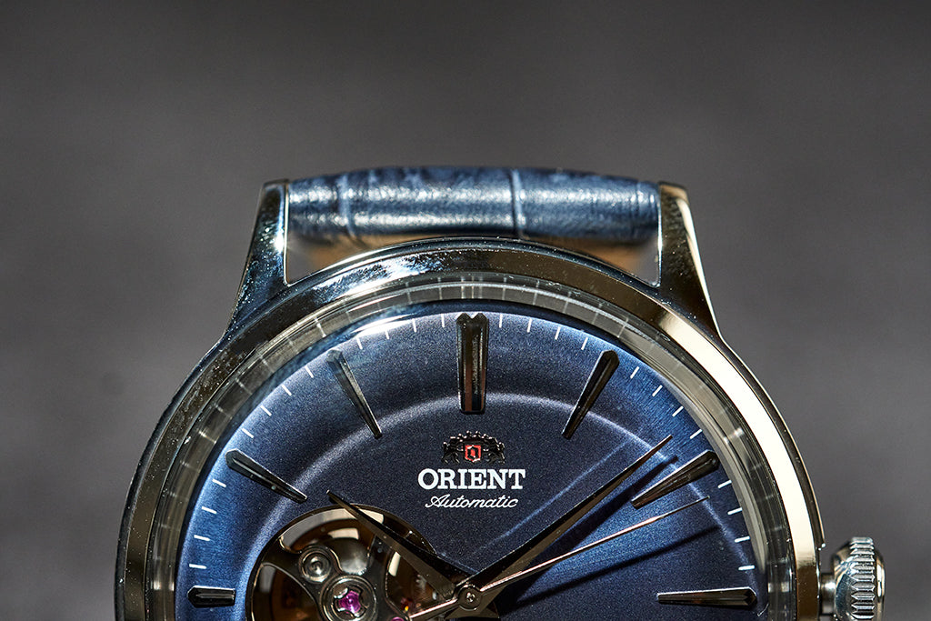 ORIENT Bambino 藍色開窗機械腕錶AG0005L – Lam Workshop