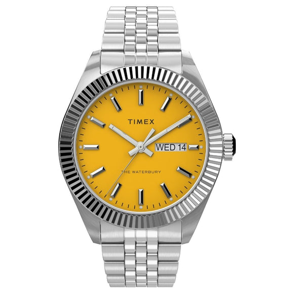 Timex Waterbury Traditional 34mm Stainless Steel Bracelet Watch TW2T49  La  Minutia