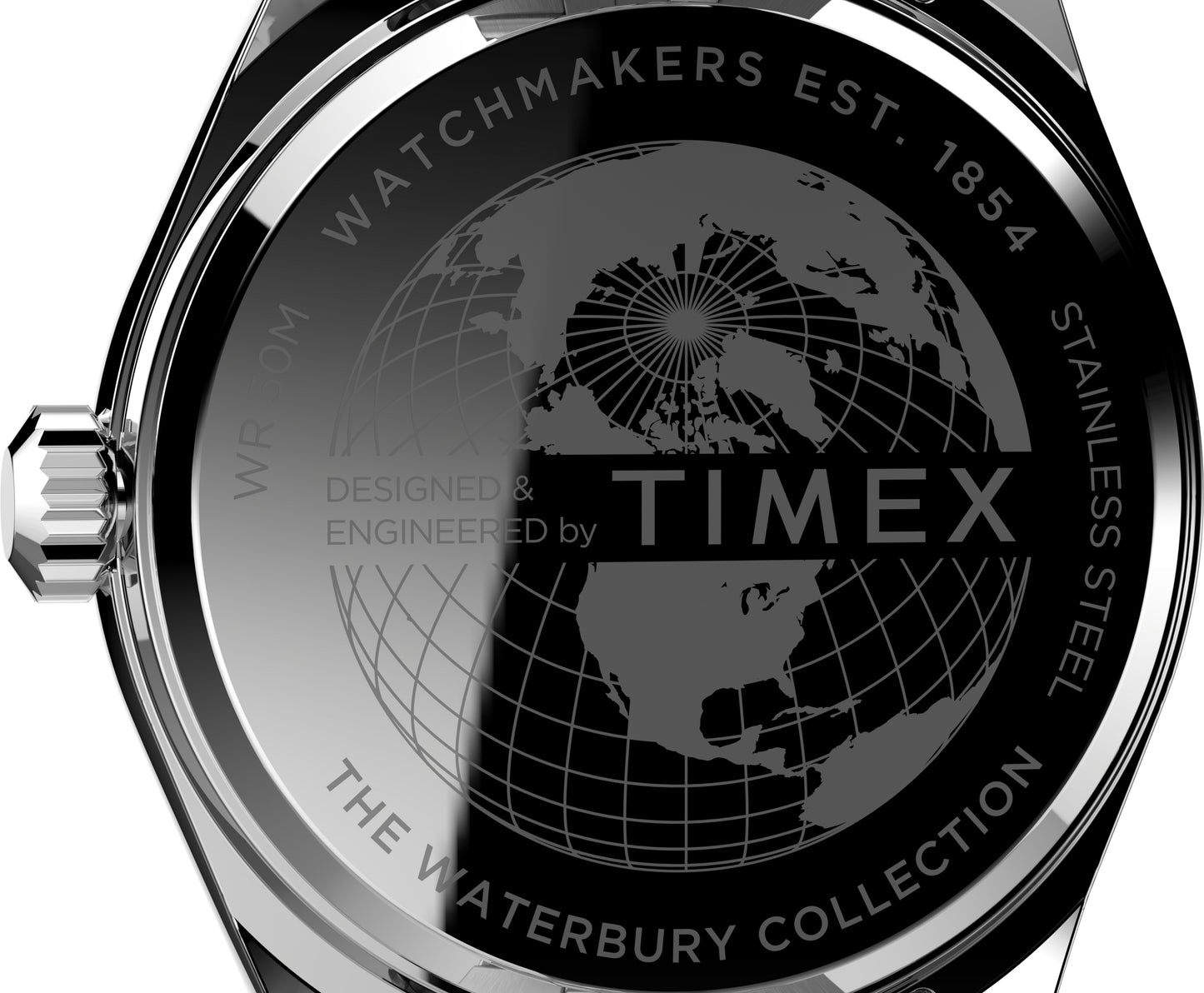 TIMEX Waterbury Legacy 41mm Stainless Steel Bracelet Watch TW2V18000