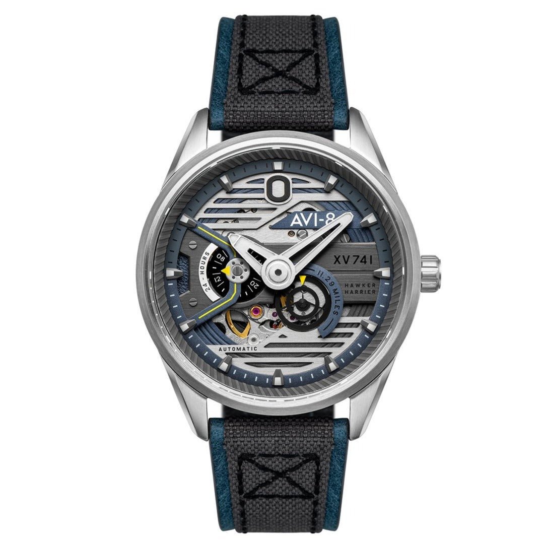 AVI - 8 Hawker Harrier XV741 Blue Nylon Automatic AV - 4074 - 01 - Lam Workshop