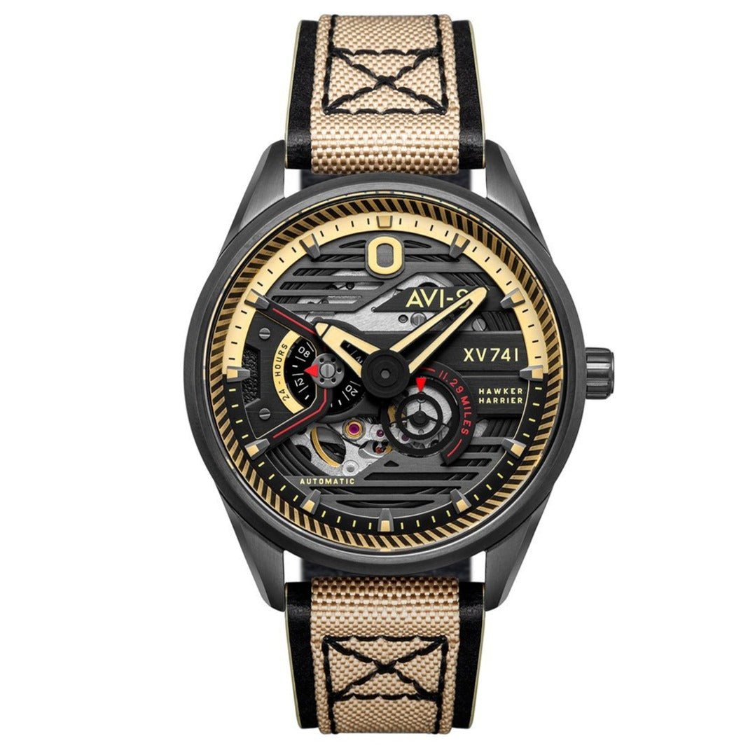 AVI - 8 Hawker Harrier XV741 Blue Nylon Automatic AV - 4074 - 02 - Lam Workshop