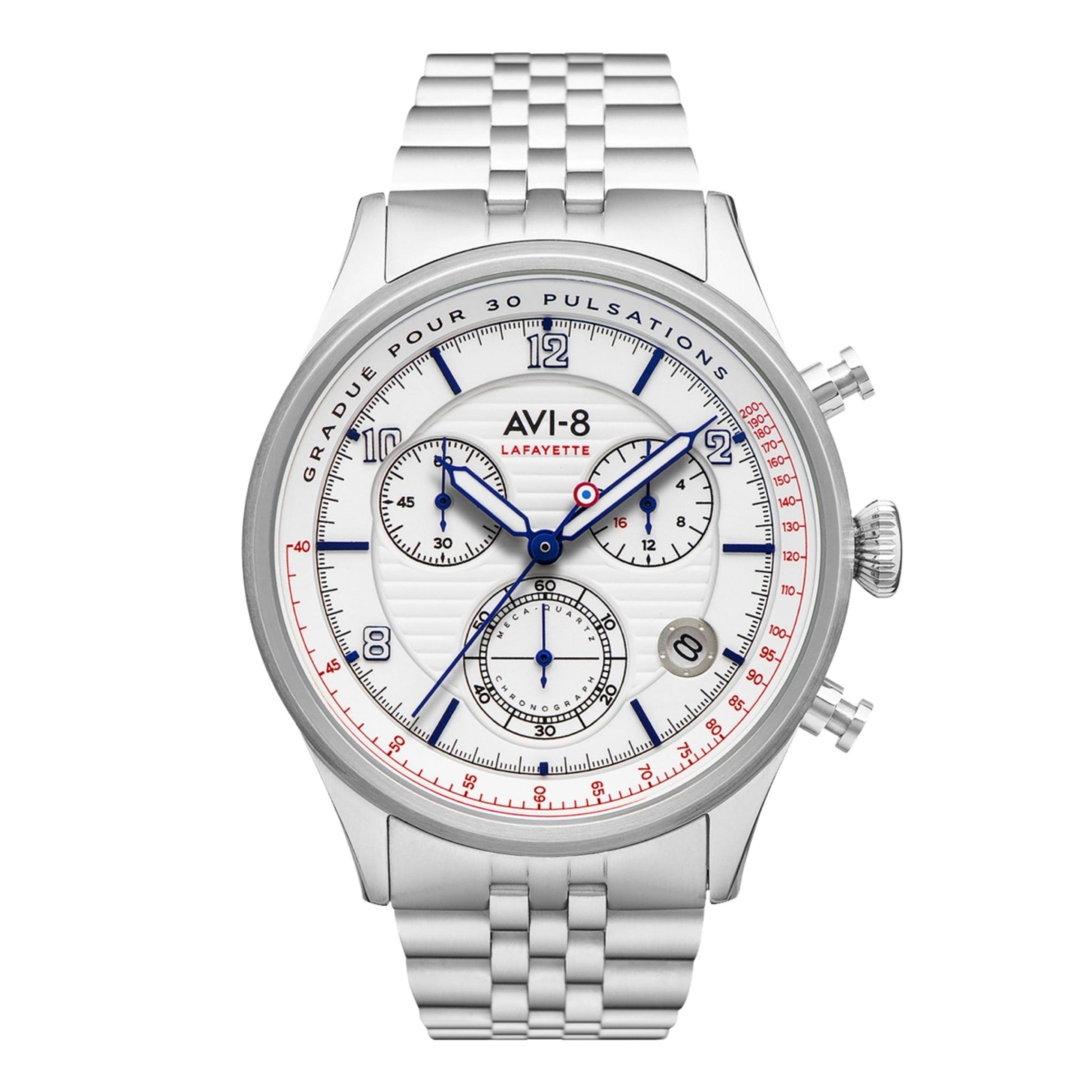 AVI - 8 Lafayette Chronograph AV - 4076 - 11 - Lam Workshop