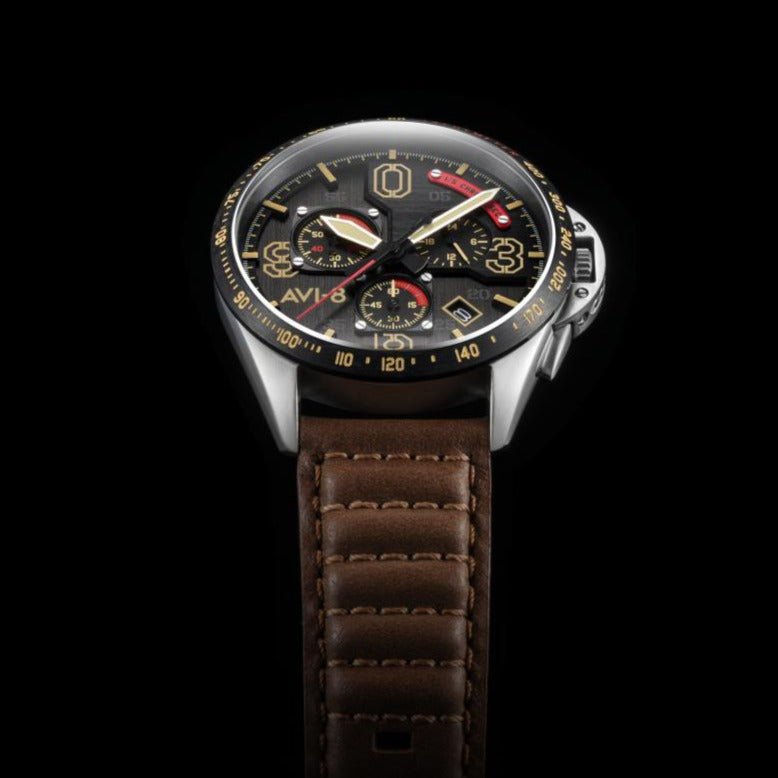 AVI - 8 P - 51 Mustang Blakeslee Chronograph AV - 4077 - 02 - Lam Workshop