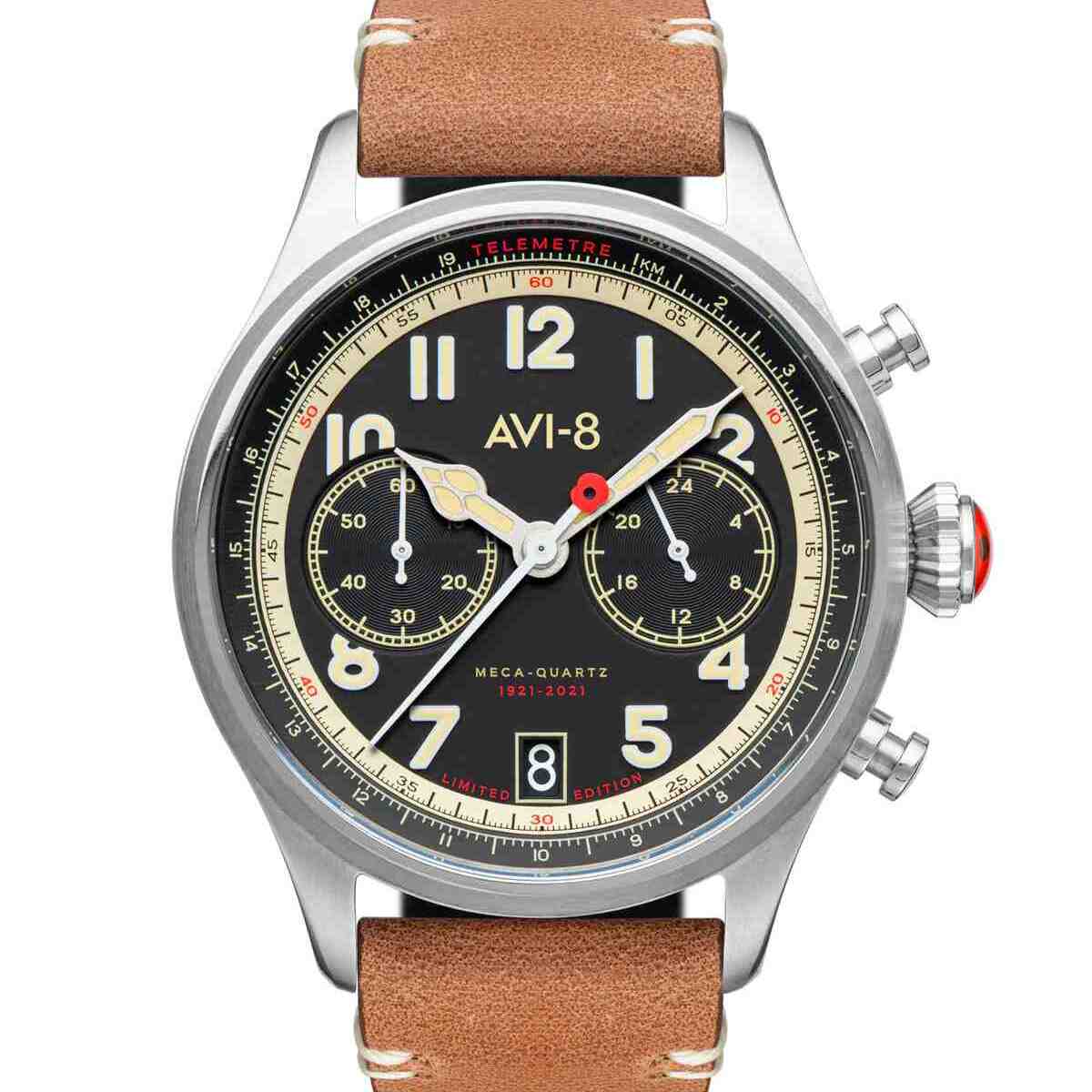 AVI - 8 Royal British Legion Founder's Chronograph Limited Edition AV - 4092 - 01 - Lam Workshop