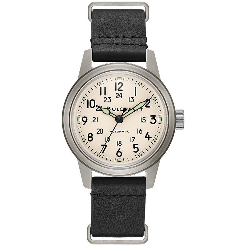 BULOVA Hack Automatic Ivory Dial 96A246 - Lam Workshop
