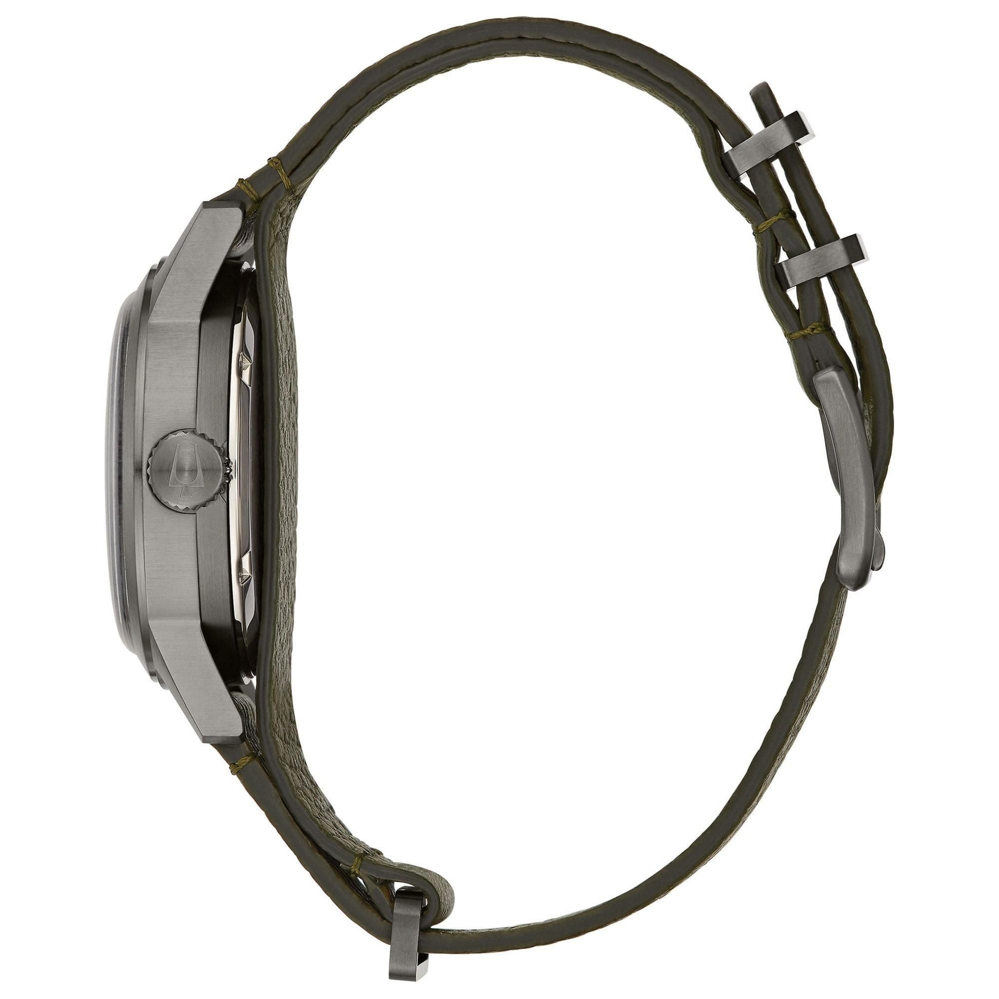 BULOVA Military Hack Automatic Black Dial 98A255 - Lam Workshop