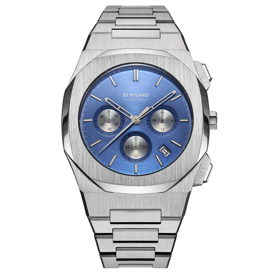 D1 MILANO Chronograph 41.5 MM Ionic Blue CHBJ02 - Lam Workshop