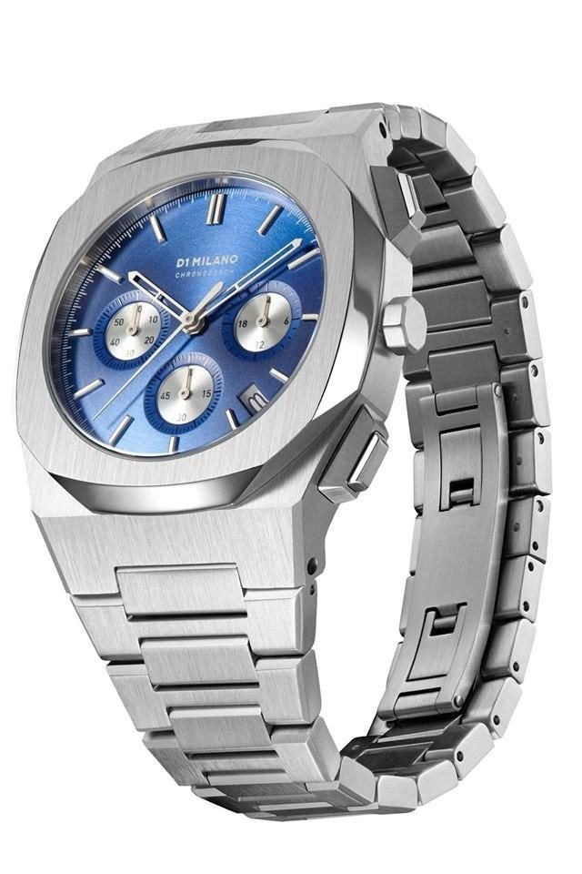 D1 MILANO Chronograph 41.5 MM Ionic Blue CHBJ02 - Lam Workshop