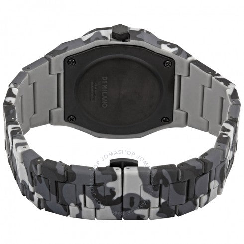 D1 MILANO Polycarbon Black Dial Gray Camo PCBJ09