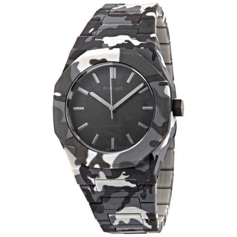 D1 MILANO Polycarbon Black Dial Grey Camo PCBJ09 - Lam Workshop