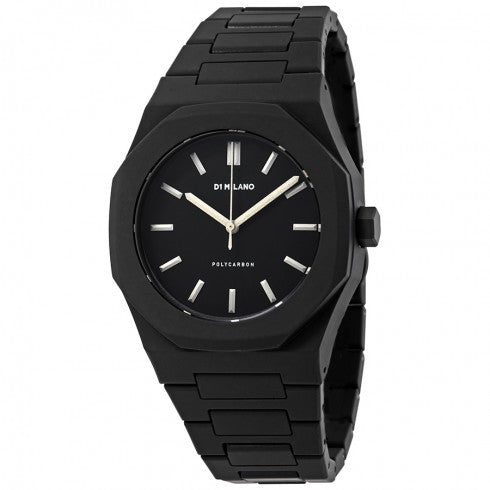 D1 MILANO Polycarbon Black Dial PCBJ02 - Lam Workshop