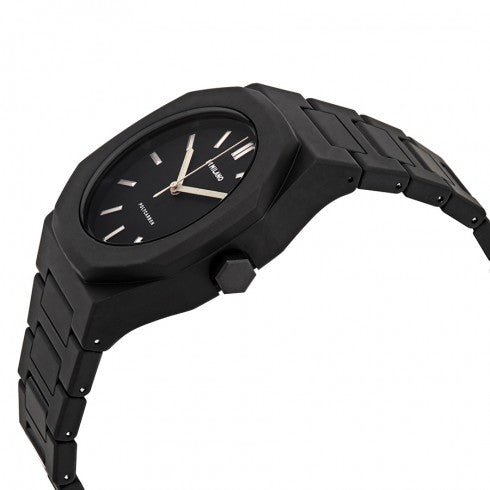 D1 MILANO Polycarbon Black Dial PCBJ02 - Lam Workshop