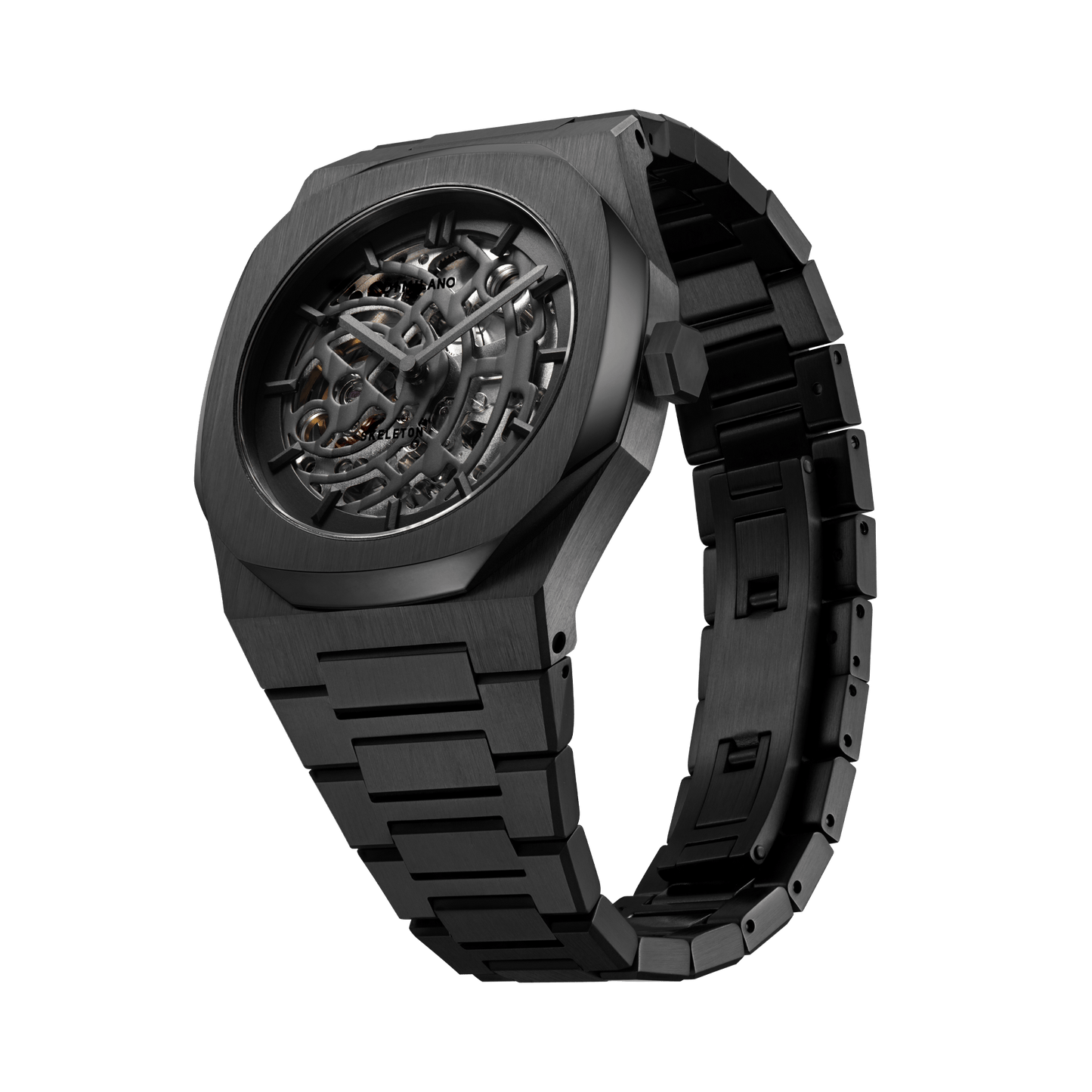 D1 MILANO Skeleton 41.5mm X - ray Black SKBJ04 - Lam Workshop