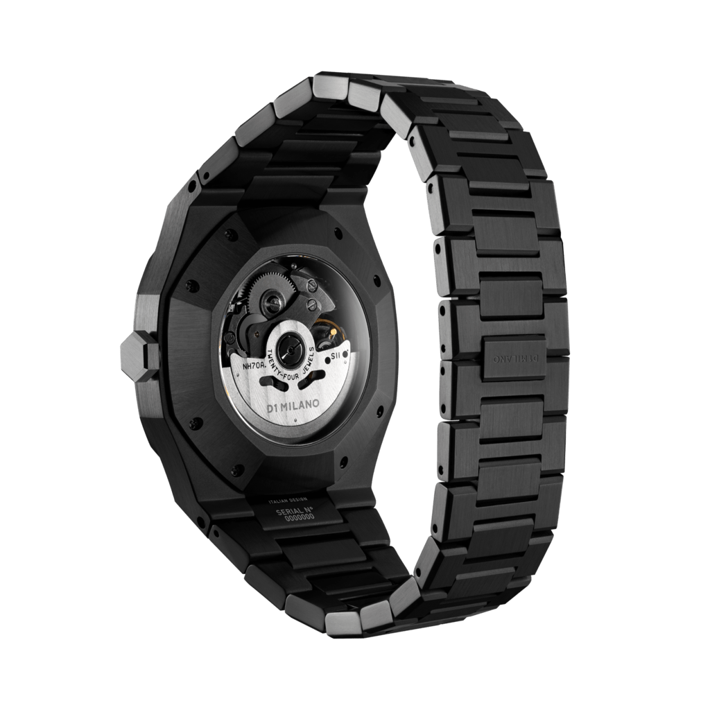 D1 MILANO Skeleton 41.5mm X - ray Black SKBJ04 - Lam Workshop